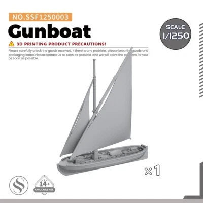 MRY-SFW 1/1250 Gunboat - Image 1 of 4
