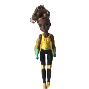 Mattel DC Comics BUMBLEBEE African American 12” Doll w/wings that open and close - Picture 1 of 9