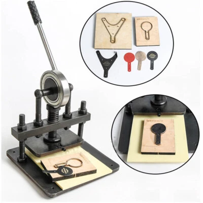 Manual Leather Cutting Machine Leathercraft Die Cut Embossing Cutting Machine - Image 1 of 4