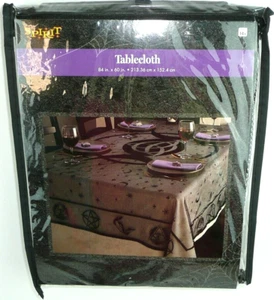 Witchcraft Celestial Halloween Tablecloth Spirit Occult Gothic Altar Moon Decor - Picture 1 of 4