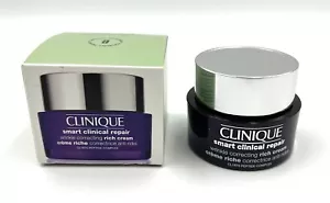 New in Box! Clinique Smart Clinical Repair Wrinkle Correcting RICH Cream1.7oz - Picture 1 of 3