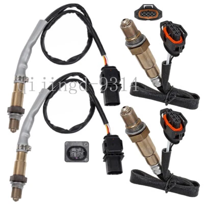 4X Oxygen Sensor For Porsche 2006-2008 Cayman 3.4L,07-08 Cayman 2.7L Upper+Lower - Image 1 of 4