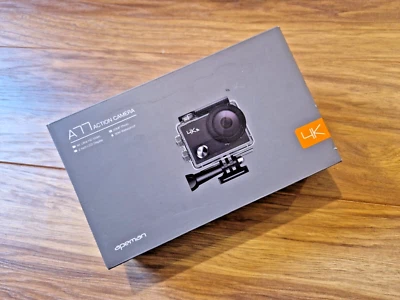 Apeman A77 Action Cam - 4K UHD Video - 20MP Photo - 30m Waterproof - NEW unused - Image 1 of 4