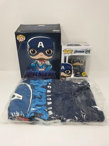 Funko Pop Tees Vinyl -  Captain America Marvel Avengers Endgame T-Shirt XL  - Picture 1 of 12