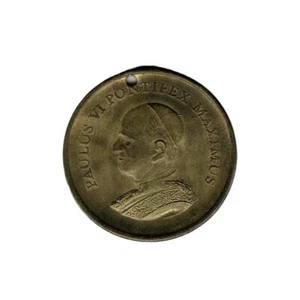 1970 Pope Paulus VI Pontifex Maximus Visit to Australia Medal #5993-24 - Picture 1 of 2
