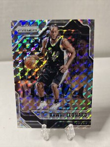 2016-17 Panini Prizm Silver Mosaic Prizm #52 Kawhi Leonard Spurs