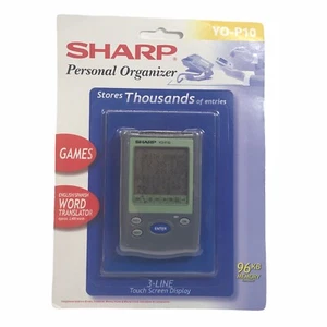 Organizador personal SHARP (YO-P10) pantalla táctil de 3 líneas / traductor de palabras / juegos - Imagen 1 de 4
