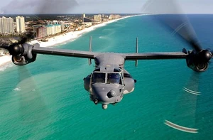 CV-22 Osprey Costa Smeralda POSTER LUCIDO IMMAGINE FOTO STAMPA BANNER 14731 - Foto 1 di 1