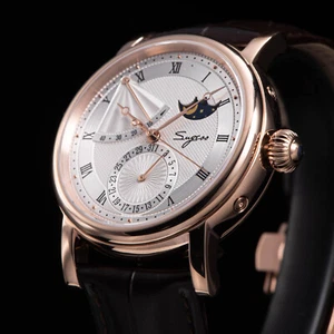 Reloj mecánico para hombre Sugess MoonPhase Master High Beat gaviota 1963 SU2153GW - Imagen 1 de 24
