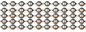 50 x diaframma per diaframma tweeter Mackie DC10/1701 8 ohm SRM450 C300Z - Foto 1 di 5
