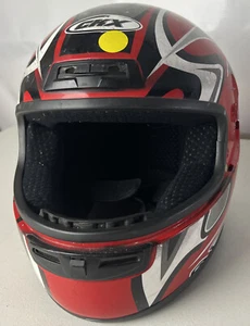 CKX Motorcycle Snowmobile Helmet VG-875 No Visor Scratched Beat Sz M - Picture 1 of 7