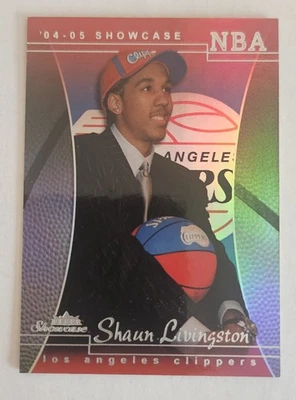 2004-05 Fleer Showcase #96 Shaun Livingston #/199 - Imagem 1 de 2