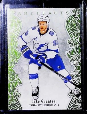2025-26 Upper Deck Artifacts Hockey Jake Guentzel Lime Green /125 LIGHTNING - Image 1 of 2