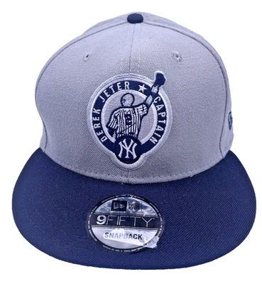 Derek Jeter Capitán Nueva Era New York Yankees Sombrero Snapback NUEVO Raro 9Fifty Foto 1 de 4