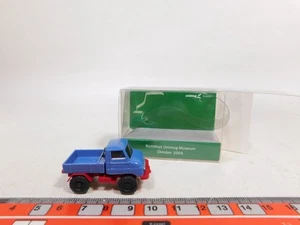 DW852-0,5# Wiking H0 1:87 870 56 Unimog U 411 Richtfest Museum 2005 NEUW+OVP - Bild 1 von 5