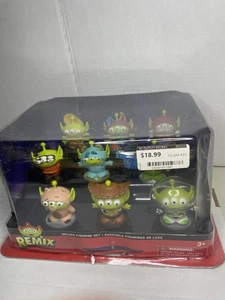 Disney Store Toy Story Alien Remix Deluxe 9 Figurine Set Coco Monsters Up 2021 - Picture 1 of 3