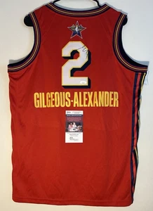 Shai Gilgeous Alexander Signed 2025 All Star Game Jersey Thunder Auto PSA/DNA - Picture 1 of 5