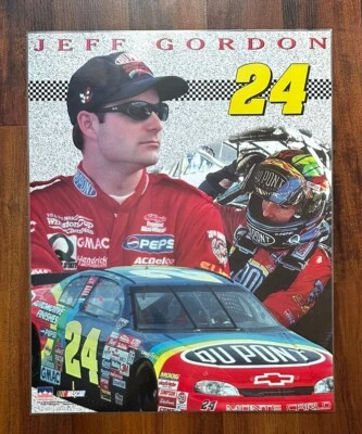 JEFF GORDON NASCAR #24 Racing DuPont 16x20 LAMINATED Poster - Image 1 of 2