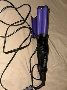 Hot Shot Tools Salon Deep Waver Ceramic Purple & Black S510360 Without Box - Picture 1 of 4