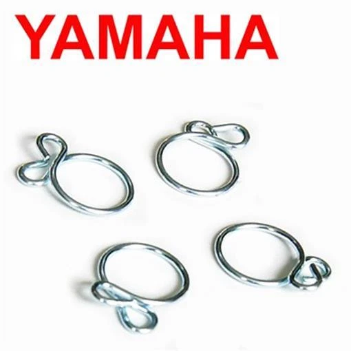 Abrazadera de manguera de combustible de vacío Yamaha clip línea de gas carburador (6 mm) xs xj rd dt1 Foto 1 de 1