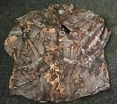 NWT MSRP $79 Mens Under Armour Heat Gear Button Front Long Sleeve Shirts Camo - Image 1 of 4