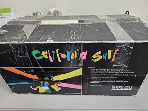 California Surf Beverly Hills 52" Celing Fan 90's Neon Never Assembled W. Box - Picture 1 of 13