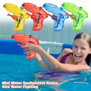 Mini-Water-Gun for Kid Squirt Toy Outdoor Beach Swimming Pool Game Party Favor G - Picture 1 of 13
