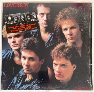 LOVERBOY Keep It Up Vinyl LP 1983 in SHRINK with HYPE Sticker EX - Picture 1 of 8