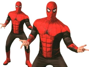 Para Hombres SPIDER-MAN NO WAY HOME Elegante Vestido Marvel Disfraz SpiderMan Adulto Superhéroe - Imagen 1 de 2