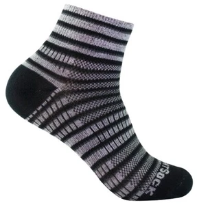 WRIGHTSOCK Sportsocke Coolmesh II - anti-blasen- mittellang - grau schwarz