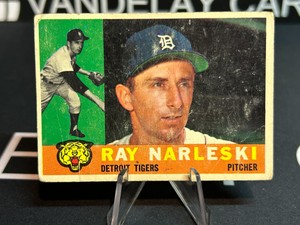 1960 Topps Ray Narleski #161 Detroit Tigers VG