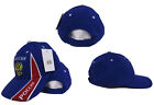 Poccnr Russia Russian Two Headed Eagle Blue Baseball Hat Cap 3D embroidered RUF
