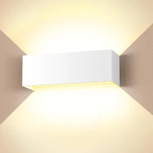 Cwycfw 36W Applique Da Parete Interno/Esterno 3000K Bianco Caldo Applique Estern - Foto 1 di 12