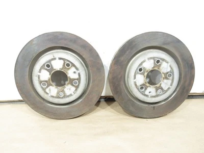 Juego de rotores de disco de freno trasero derecho izquierdo 11 12 Fisker Karma 2012 | @2 Foto 1 de 4