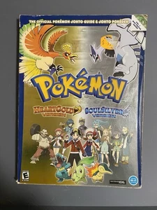 Pokemon Heart Gold and Soul Silver Strategy Guide - Used - With Poster - Picture 1 of 7