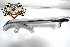 Harley Kettenschutz Chainguard Chrome NOS 91777-85 Sportster XL Hugger 83-87 - Picture 1 of 5