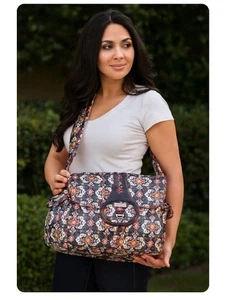 Kalencom New Orleans Diaper Bag NWT with Accessories Large Weekender - Picture 1 of 11