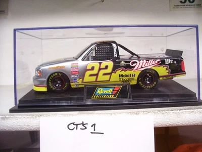 Camión artesanal Revell 1996 1/24 #22 oxidado Wallace Miller Lite 25 años F150 Foto 1 de 4