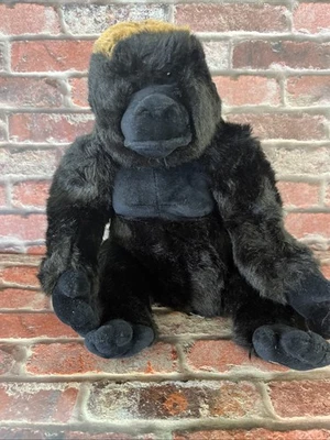 Webkinz Signature Endangered Western Lowland Gorilla Ganz Plush Animal No Code - Image 1 of 4