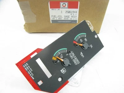 Nuevo de Lote Antiguo Acdelco 25061944 Medidor de Nivel de Combustible y Presión de Aceite 1987-1988 Pontiac Sunbird Foto 1 de 4