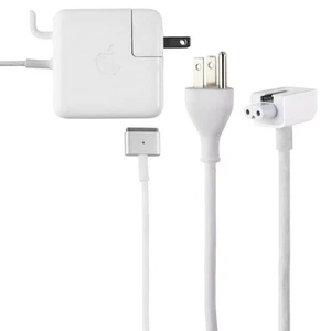 FAIR Apple 45 vatios MagSafe 2 cargador de computadora portátil fuente de alimentación con enchufe plegable (A1436) - Imagen 1 de 2