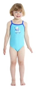 Speedo Baby Badeanzug Funny Fish Essential Schwimmanzug, blau, 92 cm - Bild 1 von 3