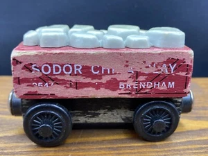 Thomas Wooden Railway Sodor China Clay Train Vagon 2000 muy usado estado - Imagen 1 de 6