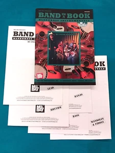 Band In A Book Bluegrass Instrumentals ~ Lead, Rhythm, Bass, Banjo, Mandolin - Picture 1 of 11