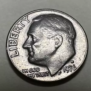 1976 D Roosevelt Dime 10C 8653N - Picture 1 of 3