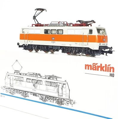 Marklin AC HO 1:87 German DB BR-111 CITY "S-BAHN" ELECTRIC LOCOMOTIVE MIB`95 - Image 1 of 4
