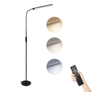 LED Stehleuchte Stehlampe Bettlampe 9W Bodenlampe Standleuchte Dimmbar Kosmetik - Bild 1 von 12