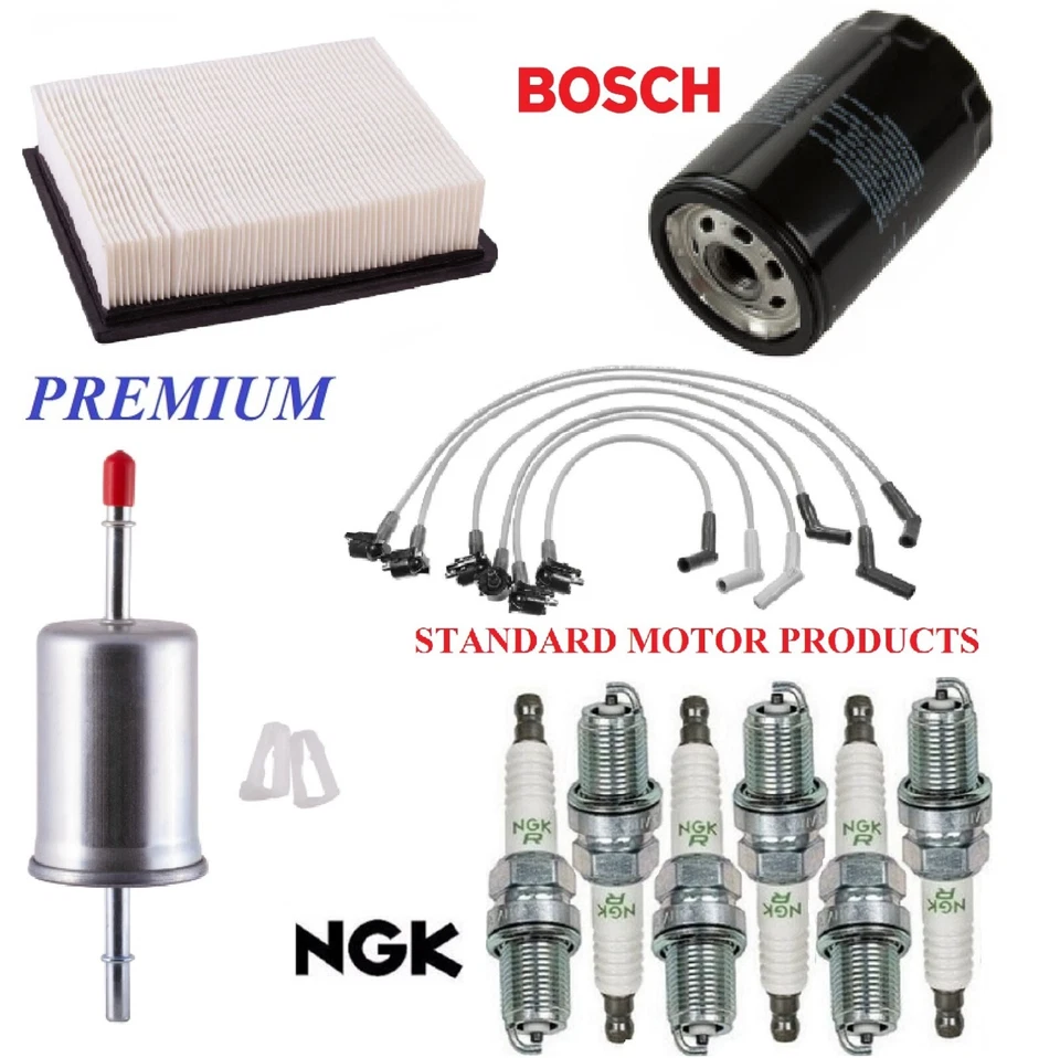 Kit de afinación filtros bujías de cable para Ford Ranger V6 3,0 L; estilo panel 1998 Foto 1 de 1