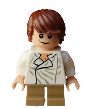Lego Star Wars Han Solo Beine dunkelblau Weste Minifigur sw0771 Legofigur Neu