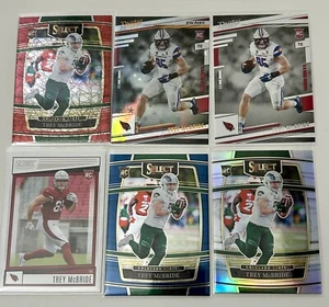 2022 Arizona Cardinals Trey Mcbride, 6 Card Rookie Lot. Football, Prizm and More - Picture 1 of 7